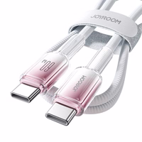 USB-C - USB-C kabelis Joyroom S-A42 60W 1.2m baltas