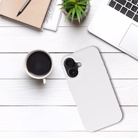 Tel Protect silikoninis dėklas telefonui Iphone 16 baltas