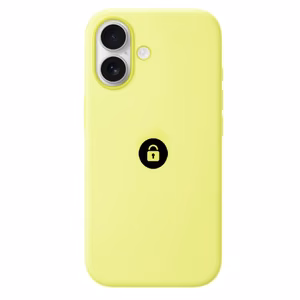 Silicone Case v2 dėklas, skirtas iPhone 17, neono geltona