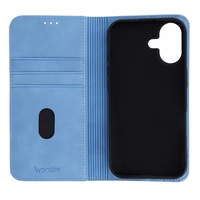 Wonder Smart dėklas iPhone 17 rūko mėlynas