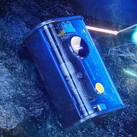 WEKOME WP-333 Vanguard Series - Power bank 10000 mAh Super Charging PD 20W + QC 22.5W (juodas / skaidrus)