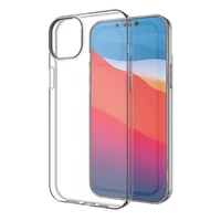 Gelinis dėklas telefonui Ultra Clear 0.5mm iPhone 14 Max, permatomas