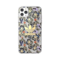 Adidas OR skaidrus dėklas CNY AOP iPhone 11 Pro Max - auksinis