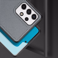 Dux Ducis Fino dėklas, pagamintas iš nailono, skirtas Samsung Galaxy A73, mėlynas