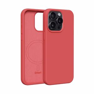Etteri Silicone Mag case for iPhone 12 / 12 Pro 6.1" raspberry