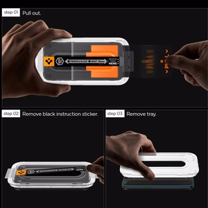 Spigen Glas.tR EZ Fit Pro HD grūdintas stiklas 2 vnt. Samsung Galaxy S25 FE