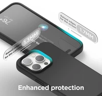 Dėklas Mag Silicone Case Apple iPhone 14 Pro Max tamsiai violetinis