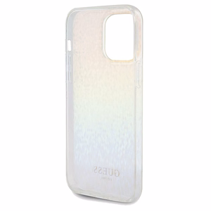 Guess IML Faceted Mirror Disco Iridescent dėklas telefonui iPhone 13 Pro / 13 - įvairiaspalvis