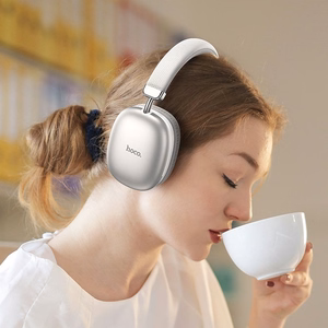 HOCO belaidės Bluetooth ausinės W35 sidabrinės