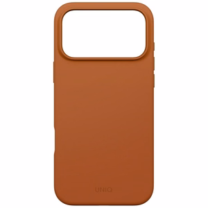 Uniq Lino Dėklas iPhone 17 Pro Max Magnetinis įkrovimas - oranžinis