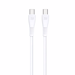 Blue Star laidas USB C - USB C 3A 60W QC4.0 1m PJ-DQ1-C baltas