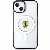 Ferrari FEHMP14MURKT iPhone 14 Plus 6.7" skaidrus/permatomas kietas dėklas Outline Magnetinis