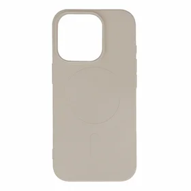 Liquid Silicone Case MagSafe dėklas iPhone 16 Pro Max - beige