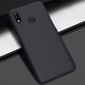 Nillkin Super Frosted Shield dėklas, skirtas Realme 3 Pro / Realme X Lite, juodas