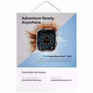 Uniq Nautic dėklas Apple Watch 42mm - permatomas