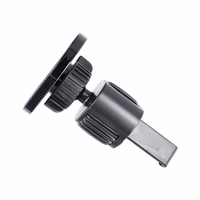 Automobilinis universalus telefono laikiklis Blue Star (Barrel) Magnetic (MagSafe) tvirtinamas ant ventiliacijos grotelių, magnetinis, juodas