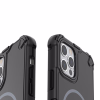 Defender 2in1 Mag dėklas for iPhone 12 6,1" juodas