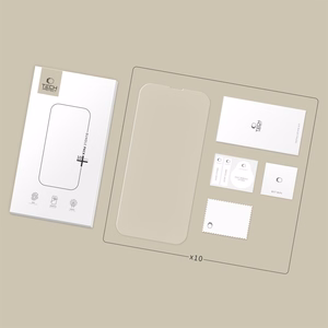 Tech-Protect grudintu stiklu rinkinys 10 vnt. iPhone 13 / 13 Pro / 14 / 16E