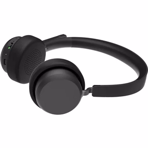 Lenovo 4XD1Q30302 belaidės ausinės su mikrofonu, su lankeliu, skambučiams/muzikai, Bluetooth, juodos