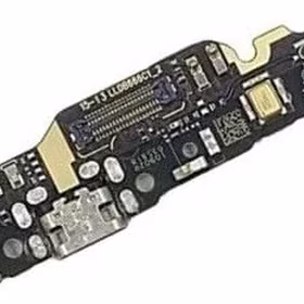 Lanksčioji jungtis Xiaomi Redmi Note 6 Pro įkrovimo kontakto su mikrofonu originali (service pack)