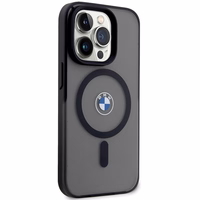 BMW Signature MagSafe deklas, skirtas iPhone 14 Pro - Juodas