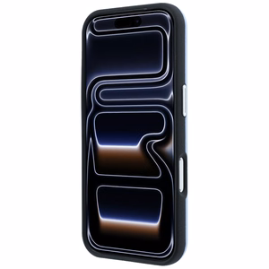 BMW Sign Deboss Quilted Metal Logo dėklas, skirtas iPhone 18 Pro Max / 17 Pro Max, suderinamas su MagSafe – mėlynas