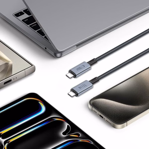 Tech-Protect UltraBoost Max кабель USB-C 4.0 USB-C 4.0 PD 240W 8K 40Gbps 1м - серый