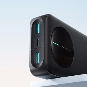 Joyroom JR-PBF14 Pro išorinė baterija 22.5W 20000mAh su skaitmeniniu ekranu 2x USB-A 1x USB-C - juoda