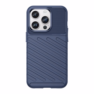 Thunder dėklas iPhone 14 Pro Max mėlynas šarvuotas dėklas