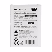 Originali baterija Maxcom MM320/MM330 - 1000 mAh