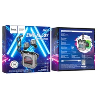 HOCO belaidės bluetooth ausinės TWS EW33 kosminė pilka