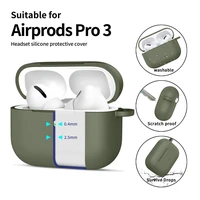 Tech-Protect silikoninis dėklas su kabliuku AirPods Pro ausinėms - alyvuogių