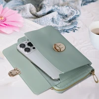 Megztas krepšys telefonui GCW06 mėtinis