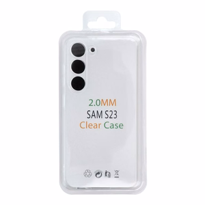Clear Case 2 mm BOX dėklas Samsung A16 5G / A16 4G Clear Case 2 mm Box, skaidrus