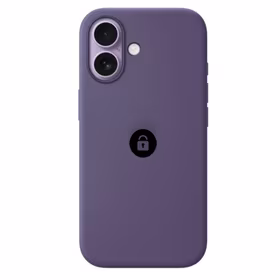 Dėklas "Silicone Case v2" iPhone 17 / Violetinis rūkas / pakuotėje