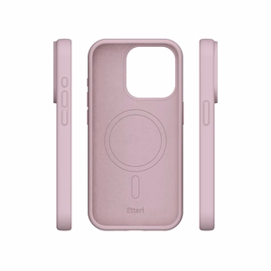 Etteri Silicone Mag dėklas iPhone 12 / 12 Pro 6,1" šviesiai rožinis