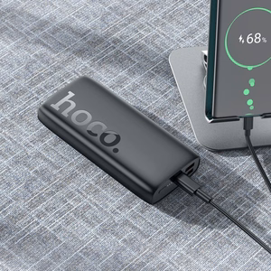 "Powerbank Hoco" 20000 mAh QC PD 3A 22,5W J122A juoda