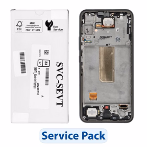 ServicePack LCD-дисплей для SAMSUNG A34 5G чёрный A346B GH82-31201A