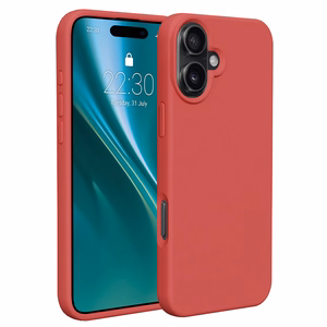 Etteri silikoninis dėklas telefonui iPhone 16 6,1 (m) - avietinis (m)