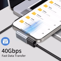 Tech-Protect Ultraboost AA03 USB-C kampinis adapteris - pilkas