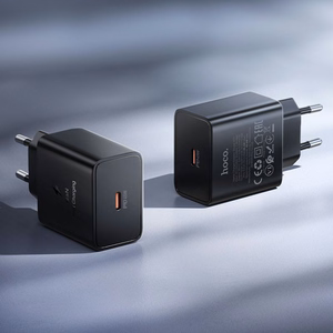 Telefono įkroviklis Hoco USB C QC PD 45W N77 juodas