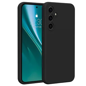 Etteri silikoninis dėklas telefonui Samsung Galaxy S23 FE juodas