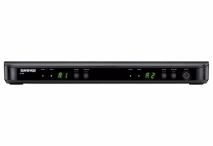 Shure BLX288E/SM58-H8E – dviguba belaidė vokalinė sistema su dviem SM58 mikrofonais