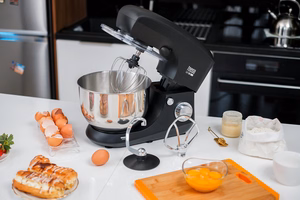 Virtuvinis kombainas EASY COOK SINGLE BLACK, 1400 W, 5,5 l