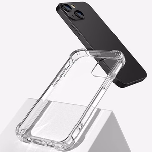 Nugarėlės dėklas ANTI SHOCK 0,5mm Iphone 14 Plus skaidrus