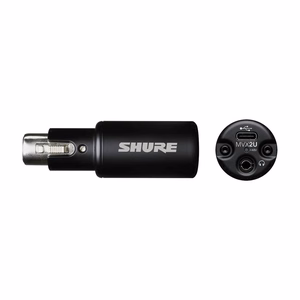 Shure MVX2U Gen 2 – skaitmeninė garso sąsaja