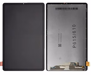 Ekranas Samsung P613/P619 Tab S6 Lite 2022 su lietimui jautriu stikliuku Black originalus (service pack)