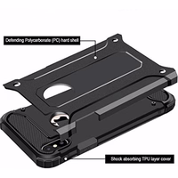 ARMOR dėklas telefonui IPHONE X juodas