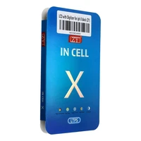 LCD ekranas iPhone X su jutikliniu skydeliu juodas