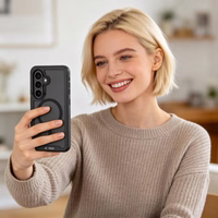 Tech-Protect Defense MagSafe Dėklas for Samsung Galaxy A57 5G - juodas